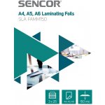 Sencor SLA FAMM150 Sada laminovacích folií A4; A5; A6 45011751 – Sleviste.cz