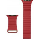 Coteetci kožený magnetický řemínek pro Apple Watch 38/40 mm WH5205-RD Červená