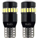 Žárovka LED CANBUS 18SMD 3014 + 1SMD T10 W5W White 12V/24V, 02446 – Zboží Dáma