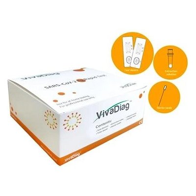 VivaChek Biotech Hangzhou ViVaDiag PRO SARS-CoV-2 Ag Rapid Test 25 ks – Zbozi.Blesk.cz