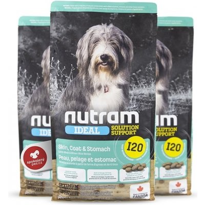 Nutram Ideal Sensitive Skin Coat Stomach Dog 2 kg – Hledejceny.cz