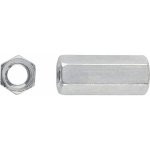 LUX-TOOLS Spojovací matice nerezová ocel A2, M5 x 20 mm, pr. 8 mm - na váhu – Zboží Mobilmania