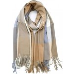 Classic Scarf béžová kostkovaná – Zboží Mobilmania