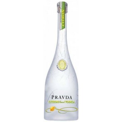 Pravda Citron 37,5% 0,05 l (holá láhev) – Zboží Dáma