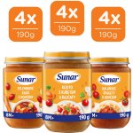 Sunar masozeleninový mix příchutí 8m+ 12 x 190 g – Zboží Dáma