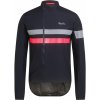 Bunda na kolo Rapha pánské Brevet Gore-Tex Rain Jacket - Dark Navy/High-Vis Pink/White