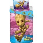 Jerry Fabrics bavlna povlečení Groot I am Groot 140x200 70x90 – Hledejceny.cz