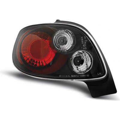TUNING-TEC, Zadní světla čirá, Peugeot 206, 1998- , Coupe, CC, Black – Hledejceny.cz