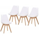 Trendie Julie bílé 4 ks – Zboží Dáma