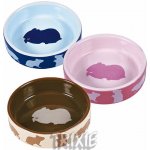 Trixie Keramická miska s motivem křečka 80 ml 8 cm – Zboží Dáma
