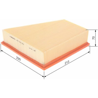 Vzduchový filtr BOSCH 1 457 433 575 – Zboží Mobilmania