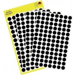 Avery Zweckform 3009 etikety 8mm 4 ks černé – Zboží Dáma