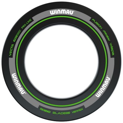 Ochrana k sialovým terčům Winmau Advance, černo-zelená – Zboží Dáma