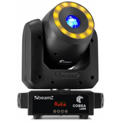 BeamZ Cobra 100R Spot 100W Moving Head with Ring