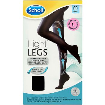 Scholl kompresivní Light Legs 60 DEN kompresní punčochové kalhoty černé od  649 Kč - Heureka.cz