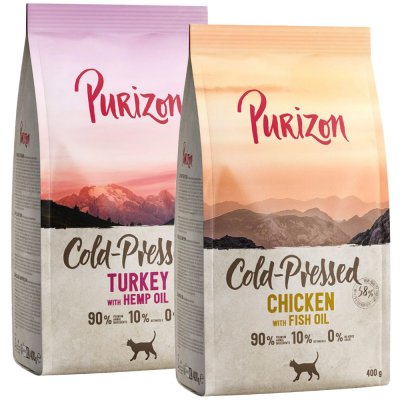 Purizon Coldpressed krůtí s konopným olejem 0,4 kg