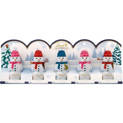 Lindt mini sněhuláci 5 x 10 g – Zboží Dáma Lindt mini sněhuláci 5 x 10 g – Zboží Dáma