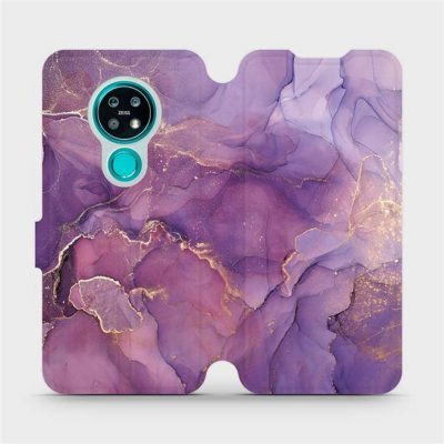 Mobiwear - Nokia 7.2 - VP20S Fialový mramor – Zboží Živě