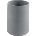 Spirella kelímek na kartáčky GEMMA šedý keramika 10_20318 – Zboží Dáma