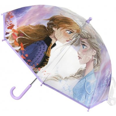 Ledové království dětský manuální deštník průsvitný – Zboží Mobilmania