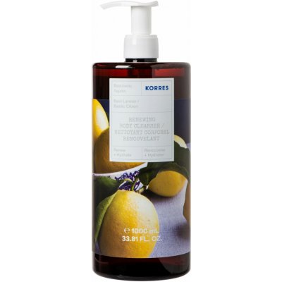 Korres Basil Lemon osvěžující sprchový gel 1000 ml – Hledejceny.cz