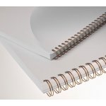 Kovové hřbety RENZ (3/1") 9,5 bronzové – Zboží Živě