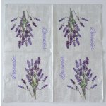 Ubrousek na decoupage Květiny Levandule – Sleviste.cz