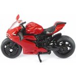 Siku Motorka červená Ducati Panigale 1299 model kov 1385 – Zboží Dáma
