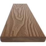Dřevoplast WPC Premium plotovka 85x13 mm, rovná, teak výška: 2000 mm – Sleviste.cz