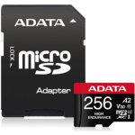 Adata High Endurance Micro SD 256GB AUSDX256GUI3V30SHA2-RA1 – Zbozi.Blesk.cz