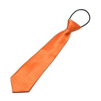Dětská kravata oranžová – Zboží Mobilmania
