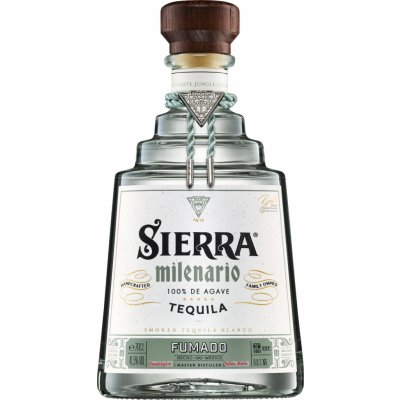 Sierra Tequila Milenario Fumado 41% 100 Agave 0,7 l (holá láhev) – Zboží Dáma