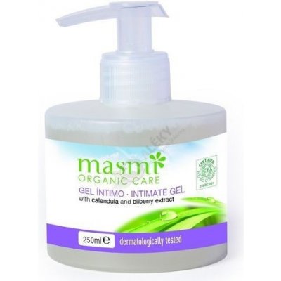 Masmi BIO intimní sprchový gel s levandulovým éterickým olejem 250 ml