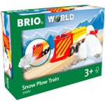Brio WORLD 33606 Vlak se sněhovým pluhem – Zbozi.Blesk.cz