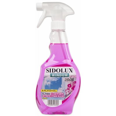 Sidolux Window Nano Code Flower na okna skla a zrcadla s Nano technologií rozprašovač 500 ml – Sleviste.cz