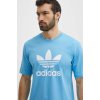 Pánské Tričko adidas T-shirt adicolor Trefoil IR7980 Modrá