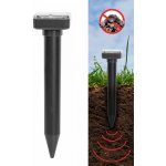 BRADAS Solární odpuzovač krtků a hlodavců, čtvercový ABS BR-CTRL-MO112S – Sleviste.cz