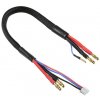 Kabel a konektor pro RC modely Corally Nabíjecí kabel G4/2S XH na G4/G2 14 AWG/ULTRA V+ Silikon Kabel 30 cm