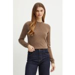 Karl Lagerfeld lehký Kašmírový svetr 246W2013 hnědá – Zboží Mobilmania