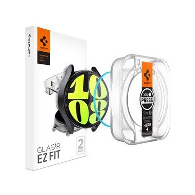 Spigen Glass tR EZ Fit 2 Pack, transparency - Samsung Galaxy Watch7 44mm AGL08493 – Zbozi.Blesk.cz