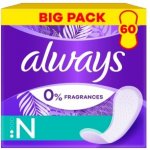 Always Daily Fresh Normal slipové vložky bez parfemace 60 ks – Hledejceny.cz