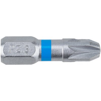 Standartní bit s drážkou Pozidrive PZ3 x 25 mm Blue SUPER LOCK 2 ks Narex – Zboží Mobilmania