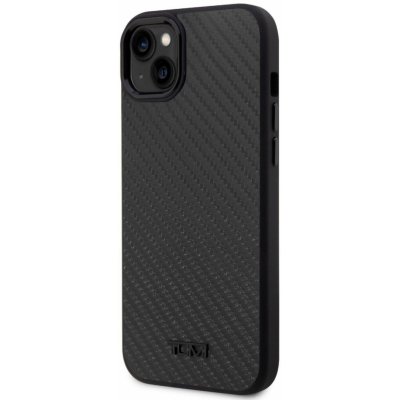 Pouzdro TUMI Aluminium Carbon Pattern Zadní iPhone 14 Plus černé – Zboží Mobilmania