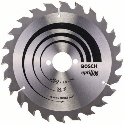 Bosch Pilový kotouč Optiline Wood, 190x2,0/1,3 mm 2.608.641.185 – Hledejceny.cz