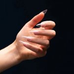 Starnails Gel Tipy CLEAR A5 tvar stiletto 240 ks – Zboží Dáma