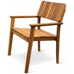 Vikio Zahradní stohovatelné křeslo T112Y z akácie – Hledejceny.cz