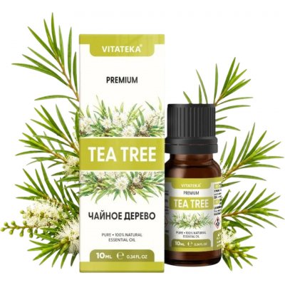 Vitateka Čajovník esenciální olej 100 % 10 ml – Hledejceny.cz