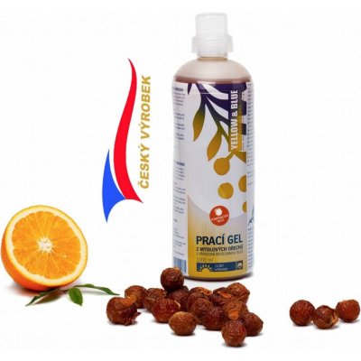 Tierra Verde prací gel z mýdlových ořechů s pomerančovou silicí silicí 1 l – Zbozi.Blesk.cz