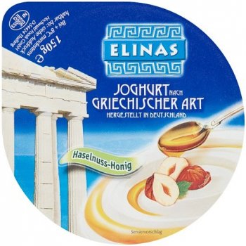 Elinas Jogurt řeckého typu med a oříšek 150 g