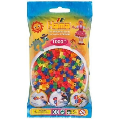 Hama Zažehlovací korálky neonové - 6000 ks - MIDI – Sleviste.cz